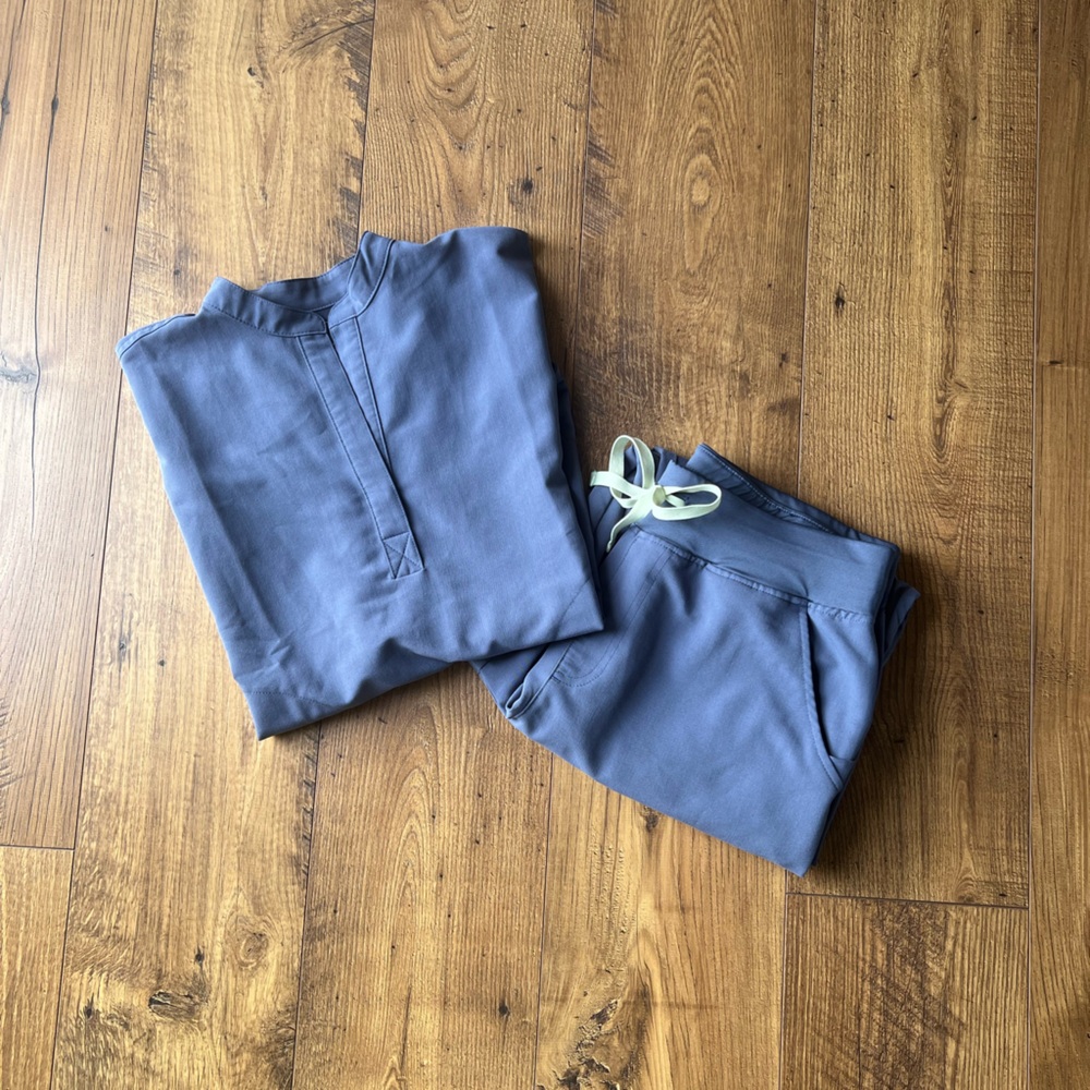 Figs limited edition space navy scrub set
